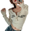 Y2K Top Long-sleeved New