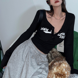 Y2K Top Long-sleeved New