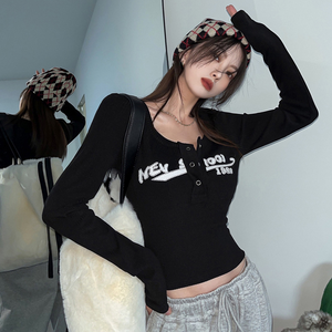 Y2K Top Long-sleeved New