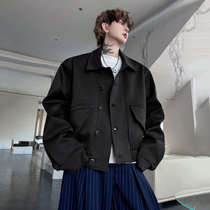 Y2K Turn-down Collar Jackets