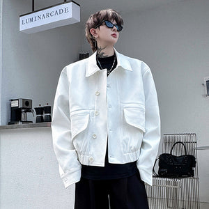 Y2K Turn-down Collar Jackets