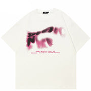T-shirts graphiques flous Twisted Y2K