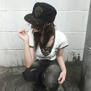 Y2K Two-piece Tops Retro