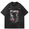 Y2K Vintage Graphic Black T Shirt