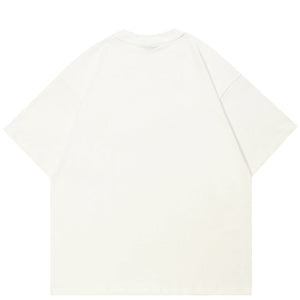 Y2K White Graphic T Shirt