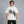 Y2K White Shirt – worn by a man