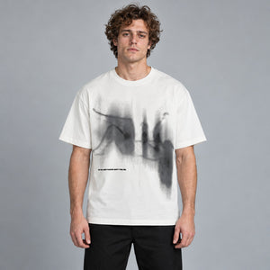 Y2K White Shirt – worn by a man