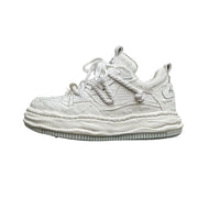 Y2K White Sneakers Shoes