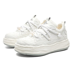 Y2K White Sneakers Shoes