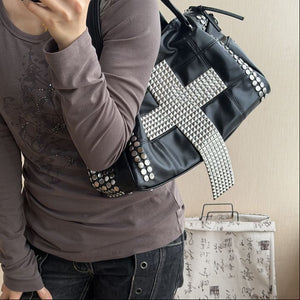 Y2k Women Purse Black