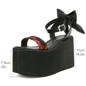 Y2K Women Shoes Buckle Strap