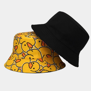 Yellow Duck Bucket Hats