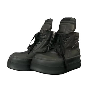 Zip Black Boots Men