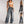 Zip Denim Y2K Overalls in mid blue, full front view with two small washed black views inset