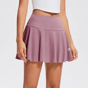 Zip Pocket Black Skort