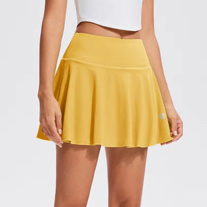 Zip Pocket Black Skort