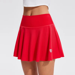 Zip Pocket Black Skort