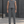 Man in Gray Zip Pocket Gym Sweatpants and a gray tank top, front view with black drawstring outdoors