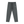 Gray Zip Pocket Gym Sweatpants laid flat, front view with black drawstring, side pockets and small logo