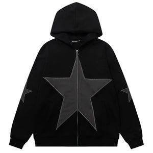 Zip Star Y2k hoodie