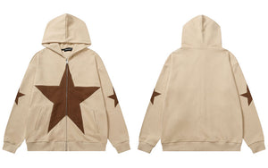 Zip Star Y2k hoodie