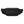 Black waist bag with a single zip and a wide webbing belt