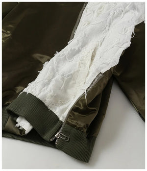 Zipper Baseball Spring Jacket Women