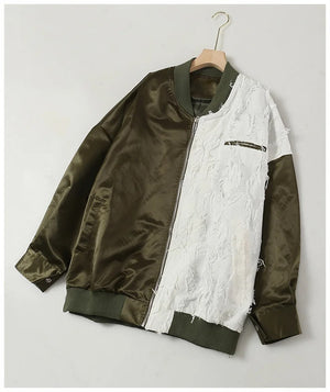 Zipper Baseball Spring Jacket Women