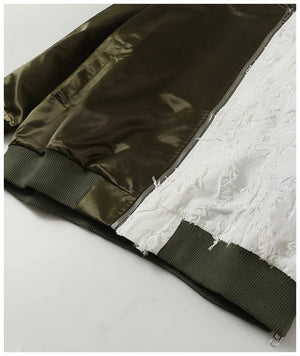 Zipper Baseball Spring Jacket Women