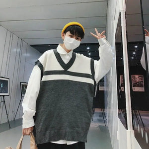 Zipper Cargo Vest Warm