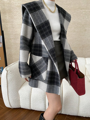 Zipper Hooded Women Jacket Spring