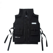 Gilet cargo zippé pour homme 