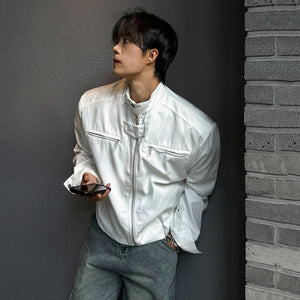 Zipper Patchwork Y2K Jacket