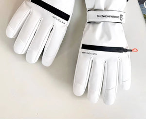 Zipper Pocket Style Techwear Winter Gloves
