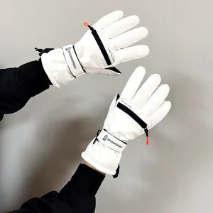 Zipper Pocket Style Techwear Winter Gloves