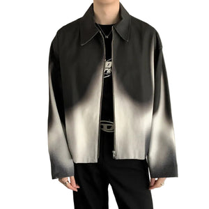 Zipper Pockets Men's Y2K Jacket
