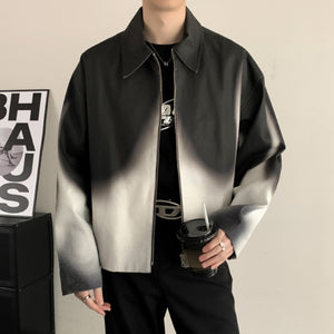 Zipper Pockets Men's Y2K Jacket