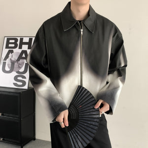Zipper Pockets Men's Y2K Jacket