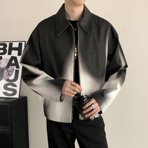Zipper Pockets Men's Y2K Jacket