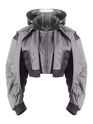 Zipper Short Jacket Women Spring