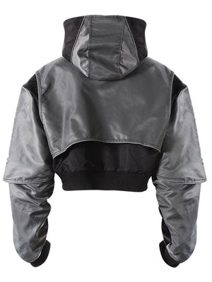 Zipper Short Jacket Women Spring