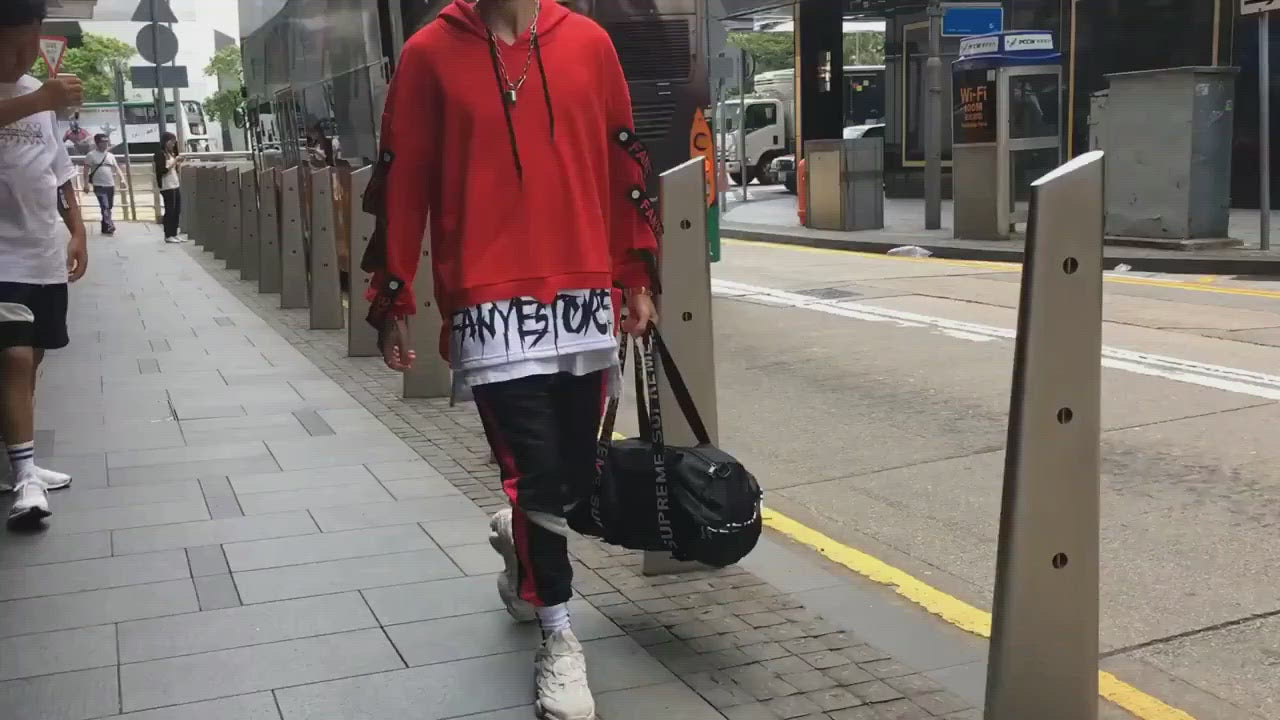 Harajuku Techwear Hoodie