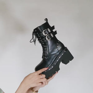 Goth Techwear Boots