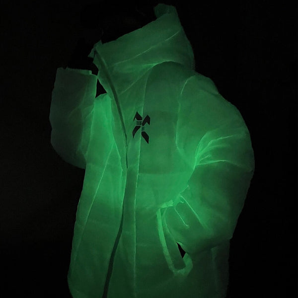 Luminous Techwear Coat