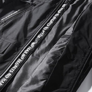 Black Tech Wear Jacket