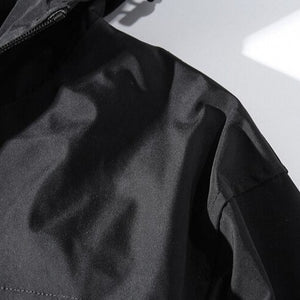 Black Tech Wear Jacket