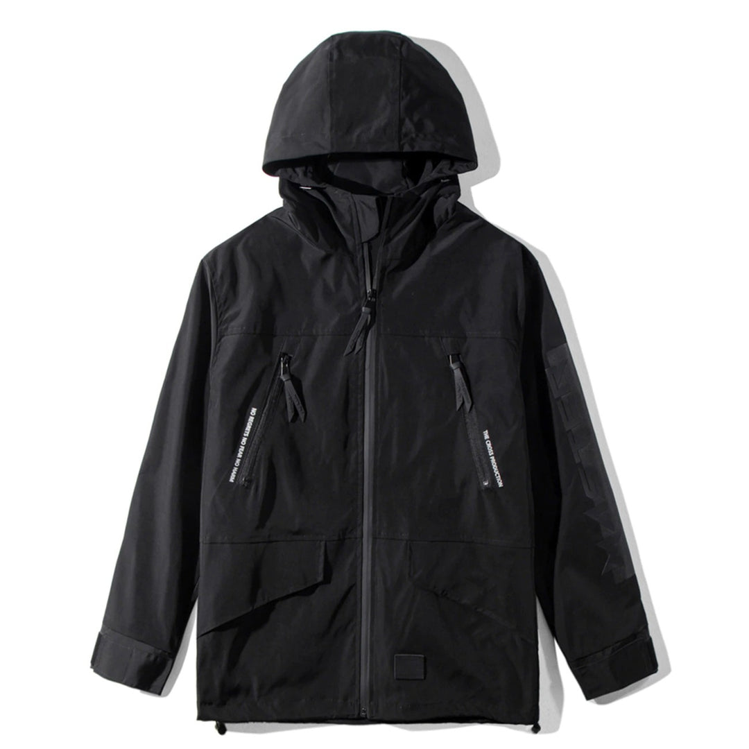 Loading image: Black Tech Wear Jacket