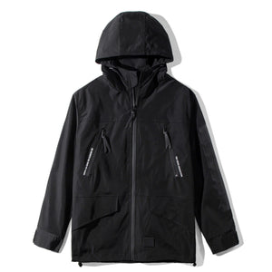 Black Tech Wear Jacket