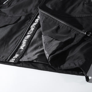 Black Tech Wear Jacket