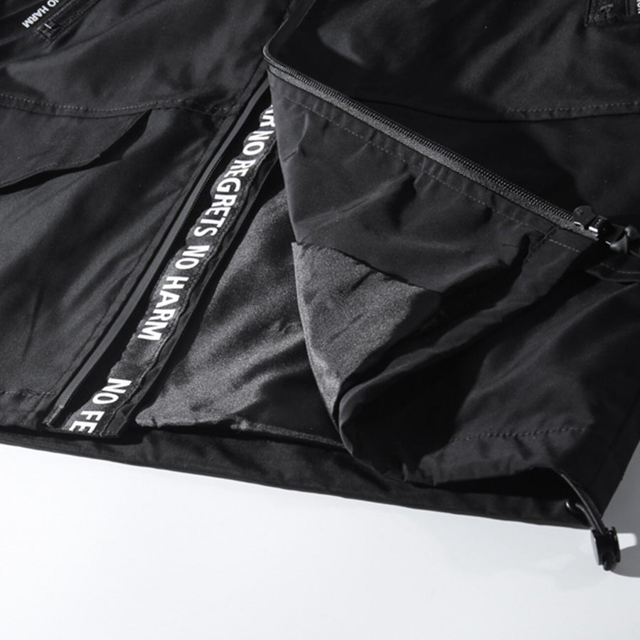 Black Tech Wear Jacket